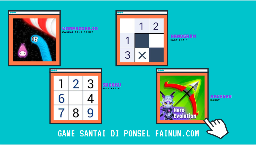 Game Santai di Ponsel FAinun.com